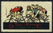 Berlin 1914 6 Tage - Rennen am Zoo Var A Simmel Fahrrad