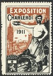 Charleroi 1911 Exposition (braun) Manesse