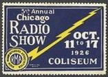 Chicago 1926 5th Annual Radio Show Expo