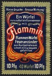 Flammin Flammen Wurfel Feueranzunder