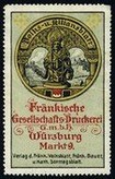 Frankische Gesellschaftsdruckerei Wurzburg Volks u Kiliansblatt Verlag