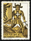 Geb Fus Bat 87 Aktivdienst 1939 42 A Huber