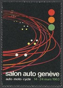 Geneve 1963 Salon Auto Brun Expo