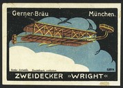 Gerner Brau Munchen Zweidecker Wright (geschnitten) Seck Bier