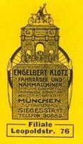 Klotz Fahrrader Munchen 01 gelb