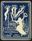 Liege 1905 Exposition Ubiverselle (Var K dunkelblau)