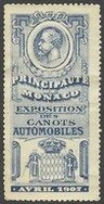 Monaco 1907 Exposition des Canots Automobiles (WK 02 - blau)