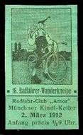 Munchen 1912 16 Wanderkneipe grun