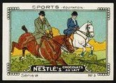 Nestle Serie VII No 03 Sports Equitation Schoko