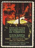 Paris 1927 Exposition Fonderie