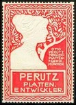 Perutz Plattenentwickler rot weiss