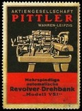 Pittler Revolverdrehbank VS1
