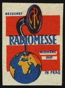 Prag 1927 Radio Messe Technik