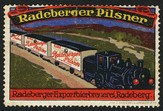 Radeberger Pilsner (Eisenbahn) Bier