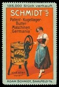 Schmidts Patent Kugellager Butter Maschinen Germania