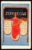 Zerreiss Frau auf blau Reitz